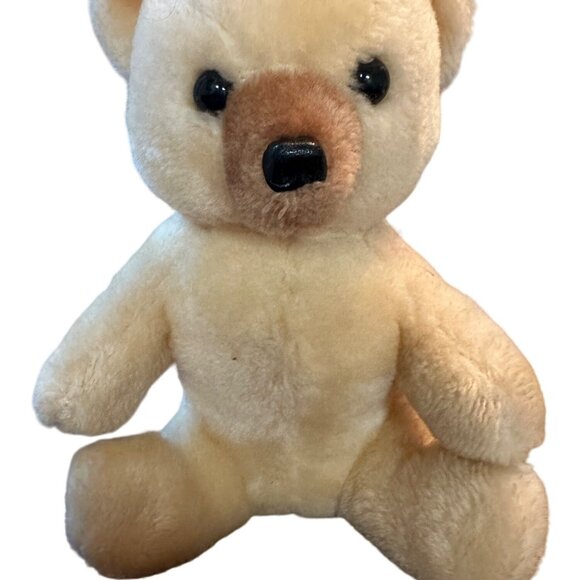 Dakin Wind Up Musical Bear Plush Vintage 1977 Teddy Cream Beige Lullaby 8" - Picture 1 of 8